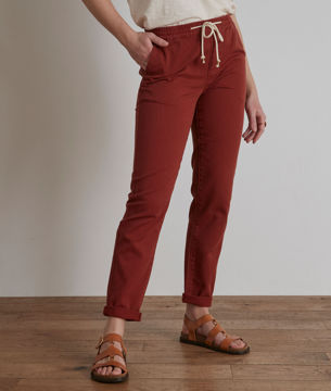Picture of NOOR TERRACOTTA COTTON CHINOS